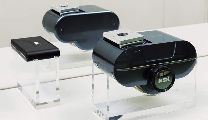 Doğrudan tahrikli tekerlekli ünite, sessiz ortamlarda mobil robot kullanımına olanak sağlıyor