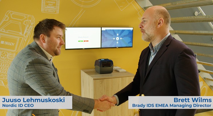 Brady, Nordic ID’nin satın alınması ile sahip olduğu becerileri güçlendiriyor