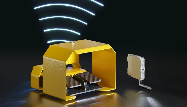 Kaynak istasyonları ve diğer ağır hizmet uygulamaları için yeni kablosuz ayak pedalları