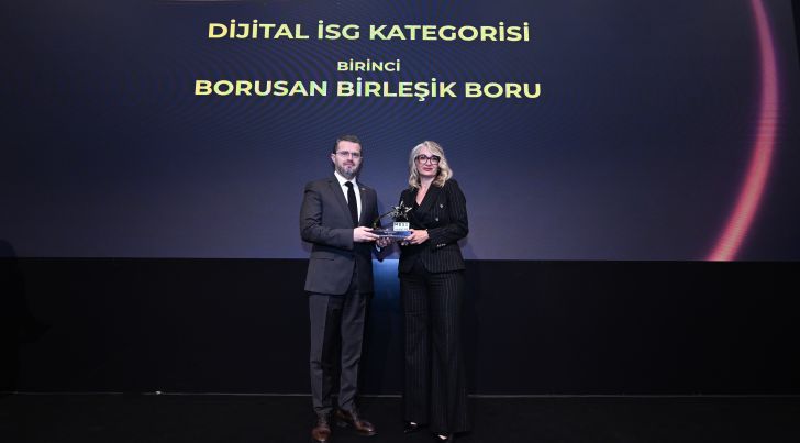 Borusan Boru, MESS İş Güvenliğinin Yıldızları’nda 10. Yıl Özel Ödülü’nü aldı